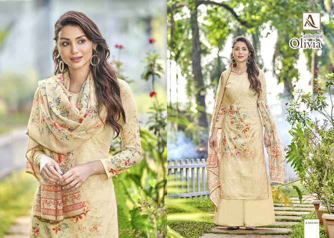 Alok Olivia 2 Cotton Printed Casual Daily Wear Dress Material Collection